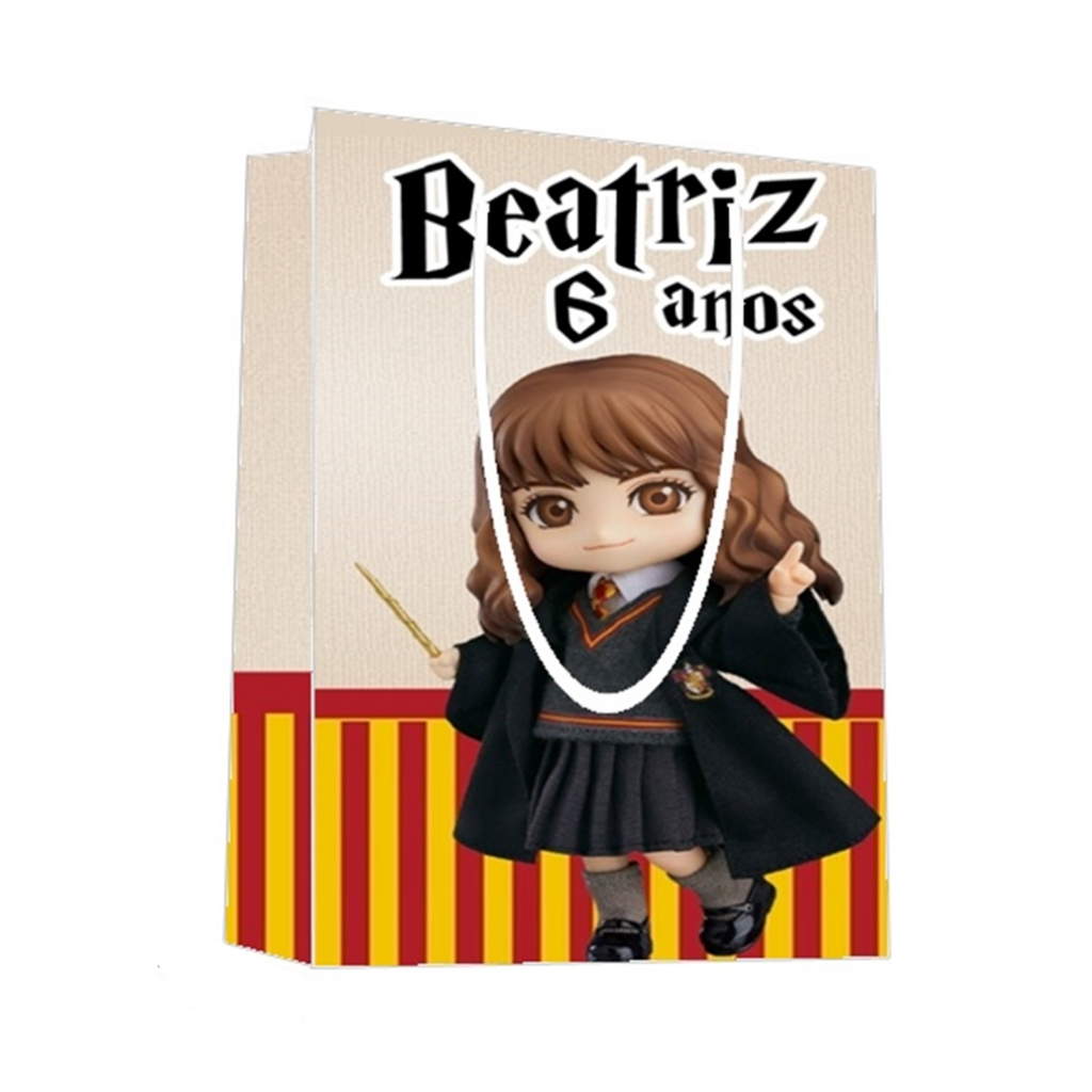 Sacolinha Harry Potter Personalizada para Aniversário/ Lembrancinha Festa Infantil / Qualquer nome e idade