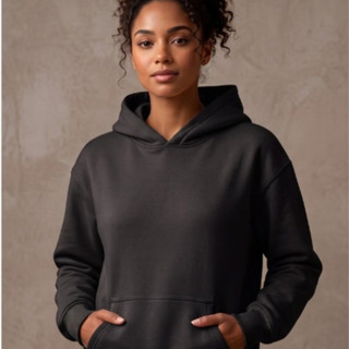Blusa De Moletom  Casaco Feminino Flanelado Sem Estampa Algodão ENVIO DIRETO CHEGA HOJE Moletom Canguru