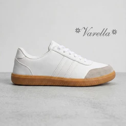 Tênis Feminino Casual Samb Flat Form Ajuste Cadarço Dia a Dia Promoção