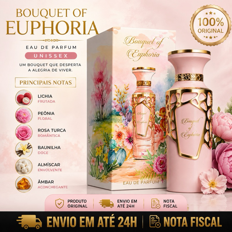 Perfume Fragrance World Bouquet Of Euphoria Edp 100ml