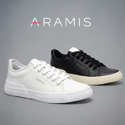 Tênis Aramis Deep Leather Masculino Casual Couro Confortável Moderno Sofisticado aramis original