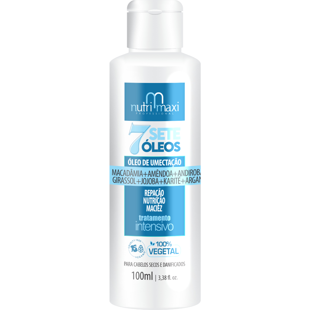 Óleo de Umectação Sete Óleos Nutri Maxi 100ml