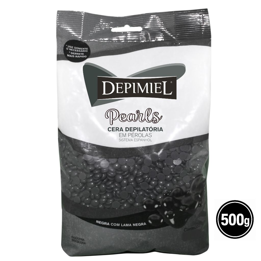 Cera Depilatória Depimiel Lama Negra Espanhol 500g