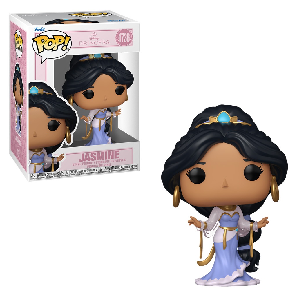 FUNKO POP DISNEY PRINCESS: GRAND ENTRANCE - JASMINE 1738 NOVO ORIGINAL