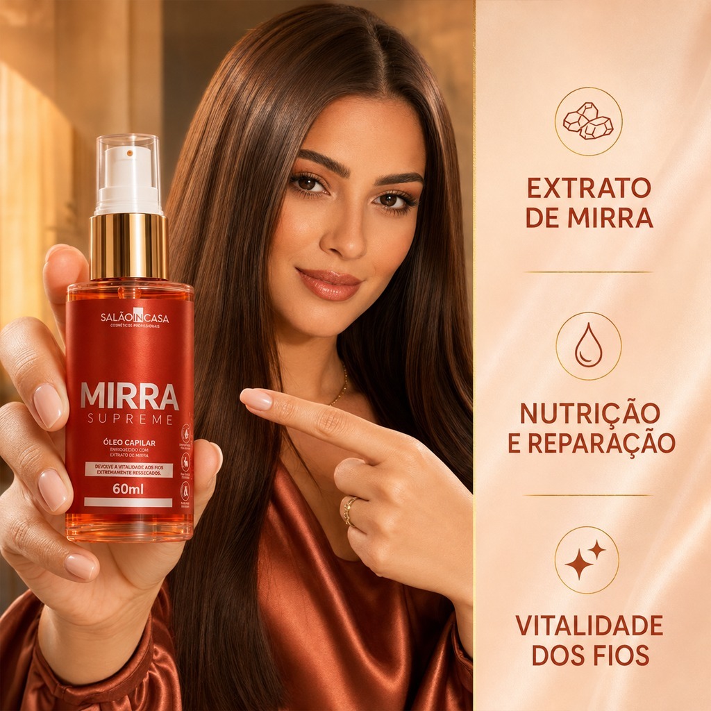 Óleo de Mirra Capilar 60ml