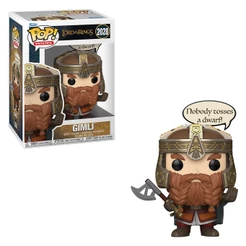 FUNKO POP MOVIES THE LORD OF THE RINGS - GIMLI 2028 NOVO ORIGINAL
