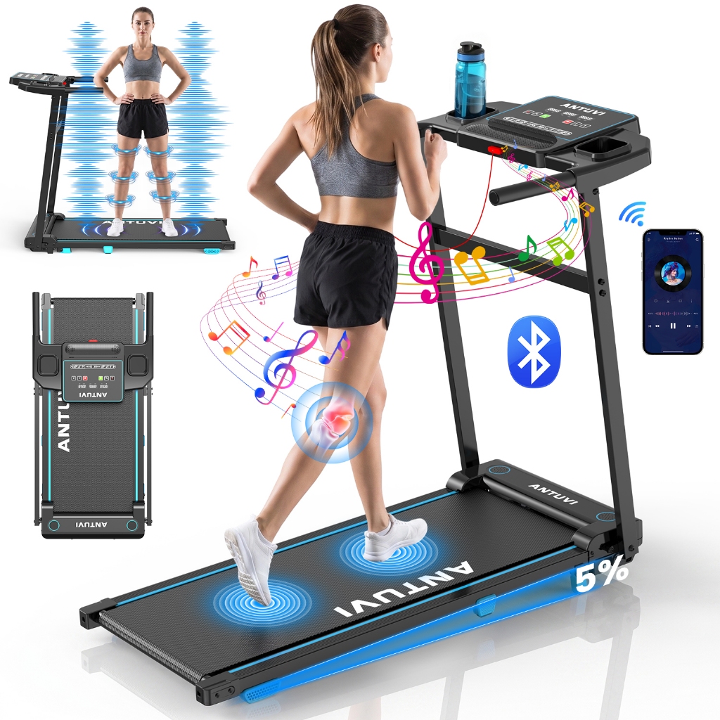 Esteira Elétrica Ergométrica 12km Dobrável Fitness 120kg Este Com Bluetooth