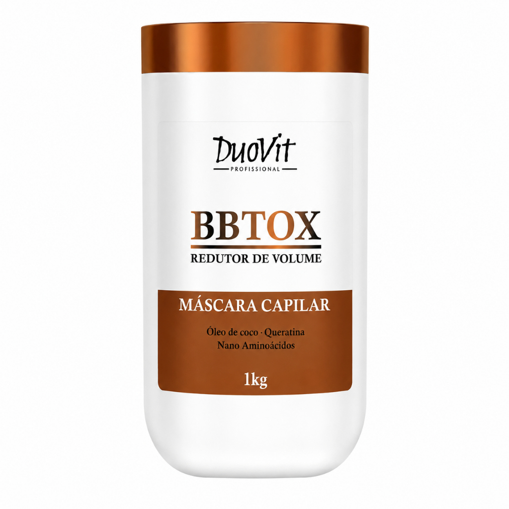 BBTOX DuoVit Professional 1kg Sem Formol Redutor de Volume