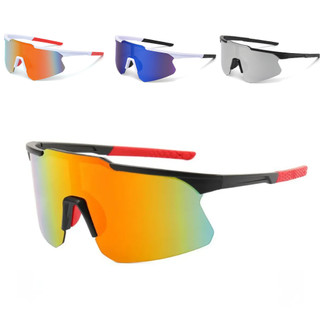 Óculos Esportivo UV400 Ciclismo Corrida Bike Unissex Leve Lente Ampla