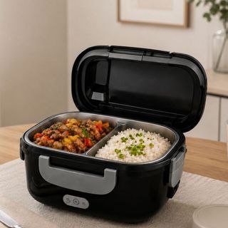 Marmita Elétrica Portátil 1,5l Bivolt Para Carro E Trabalho