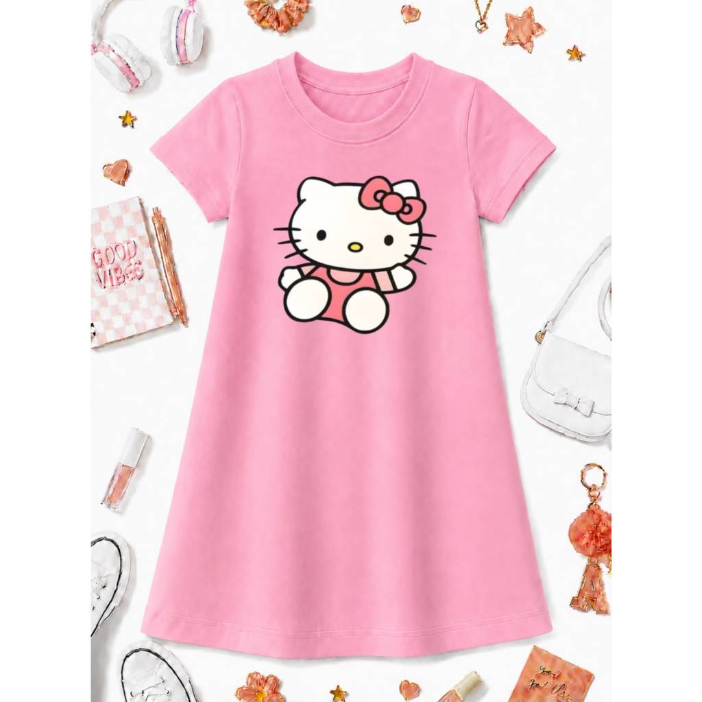 vestido infantil menina super fofo de algodão