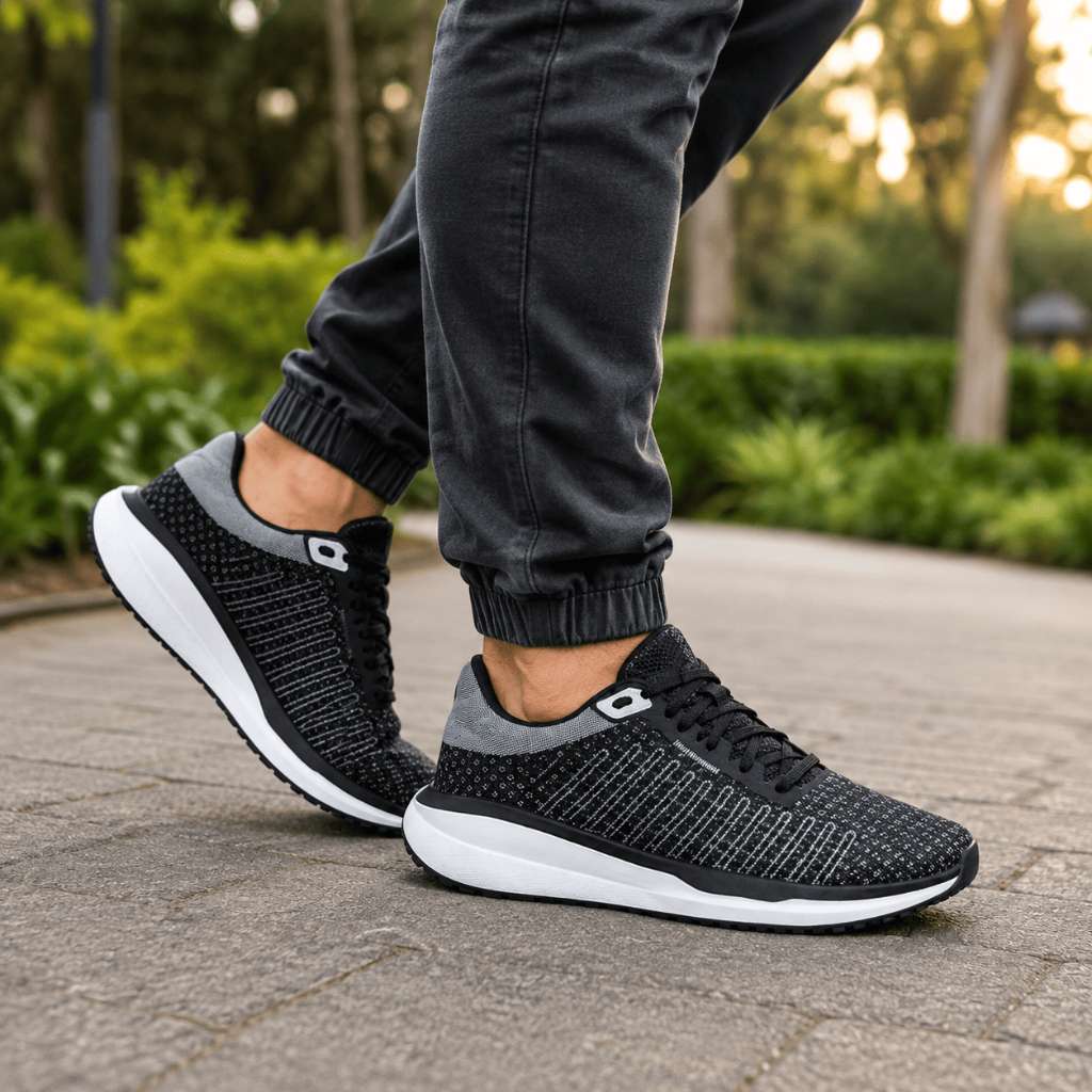 Tênis Masculino Esportivo Para Corrida Academia Caminhada Respirável Confortável Antiderrapante Casual