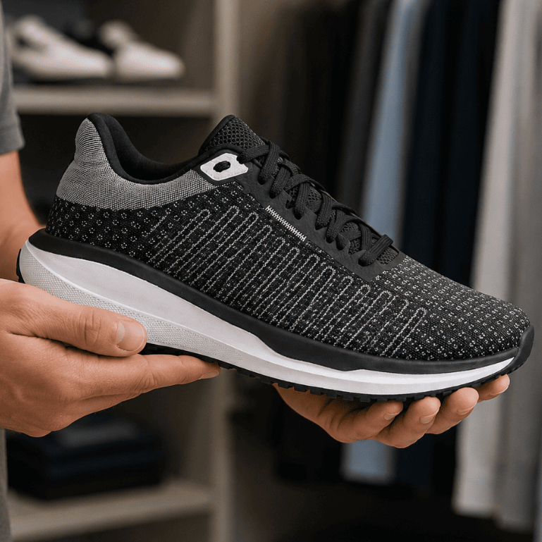 Tênis Masculino Esportivo Respirável Para Academia Corrida Caminhada Confortável Antiderrapante Casual