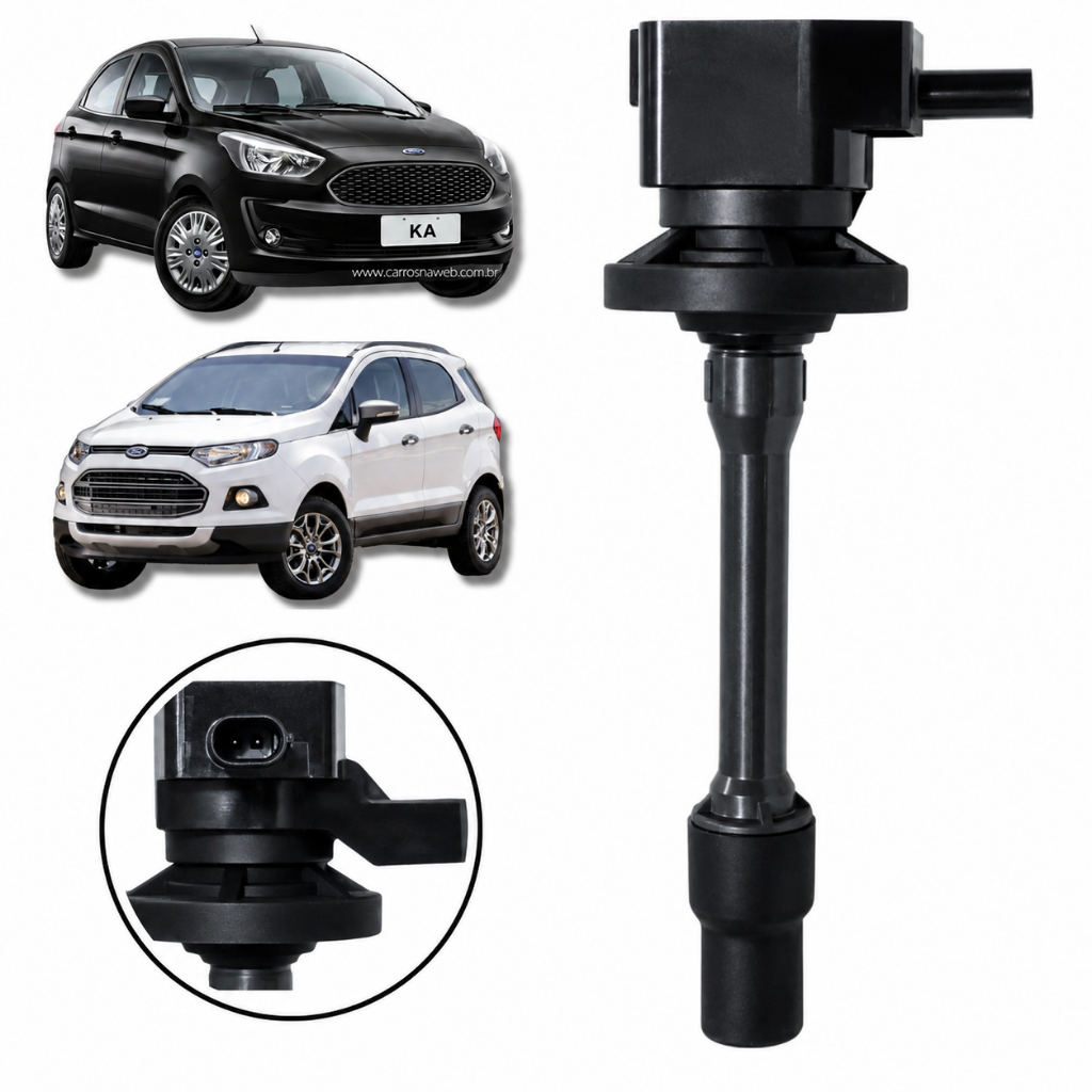 BOBINA DE IGNIÇÃO FORD ECOSPORT 1.5 3CC 2018/ KA