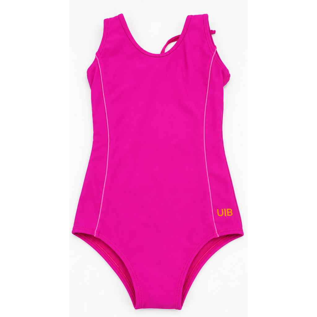 Maiô Infantil C/ Touca Infantil Rosa - Envio Imediato