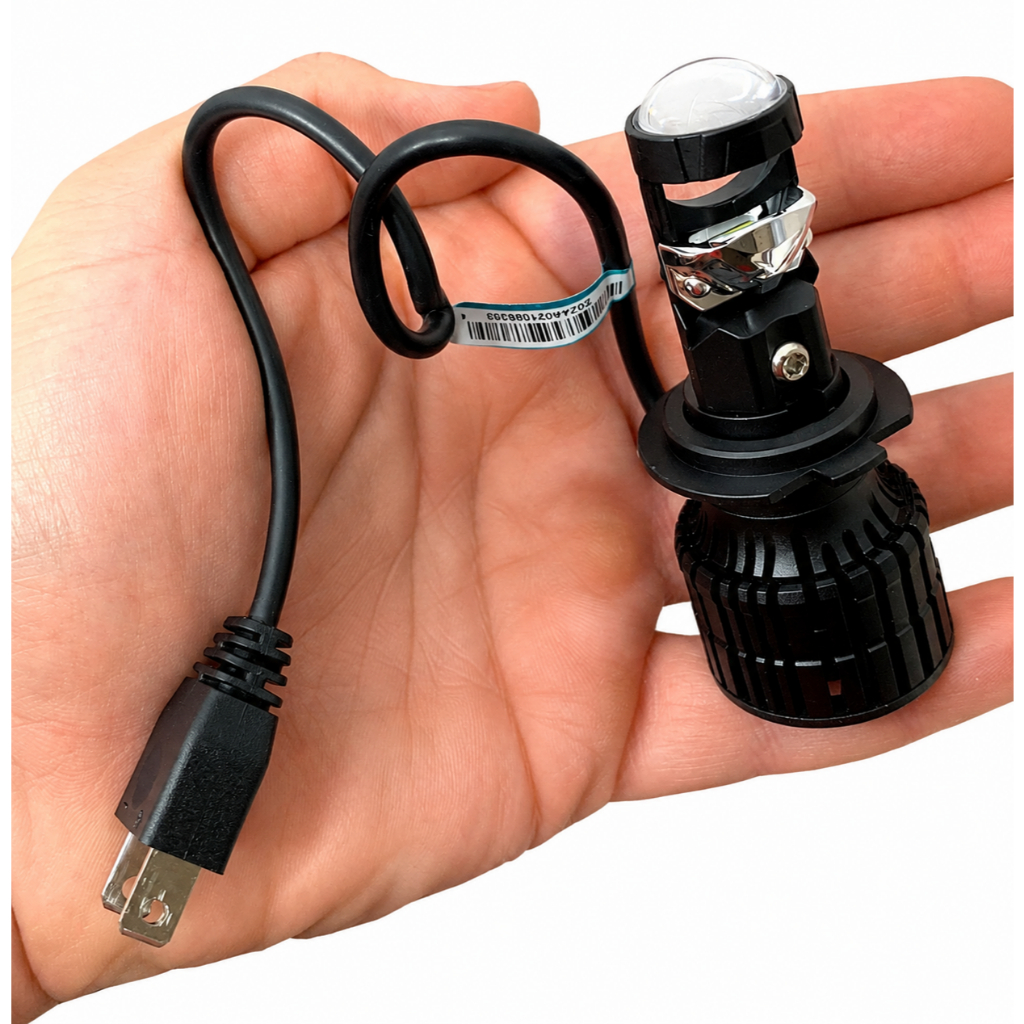 Lampada Farol Led Moto H4 Eliptico Projetor 6500k Shocklight · foto 2