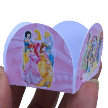 Forminha para Brigadeiro e Docinhos PRINCESAS Lembrancinhas Mimos Festas Aniversário Infantil