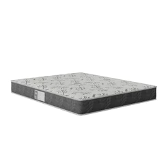 Colchão Queen D33 One Face 17x158x198cm - Cinza - e-Shop Casa