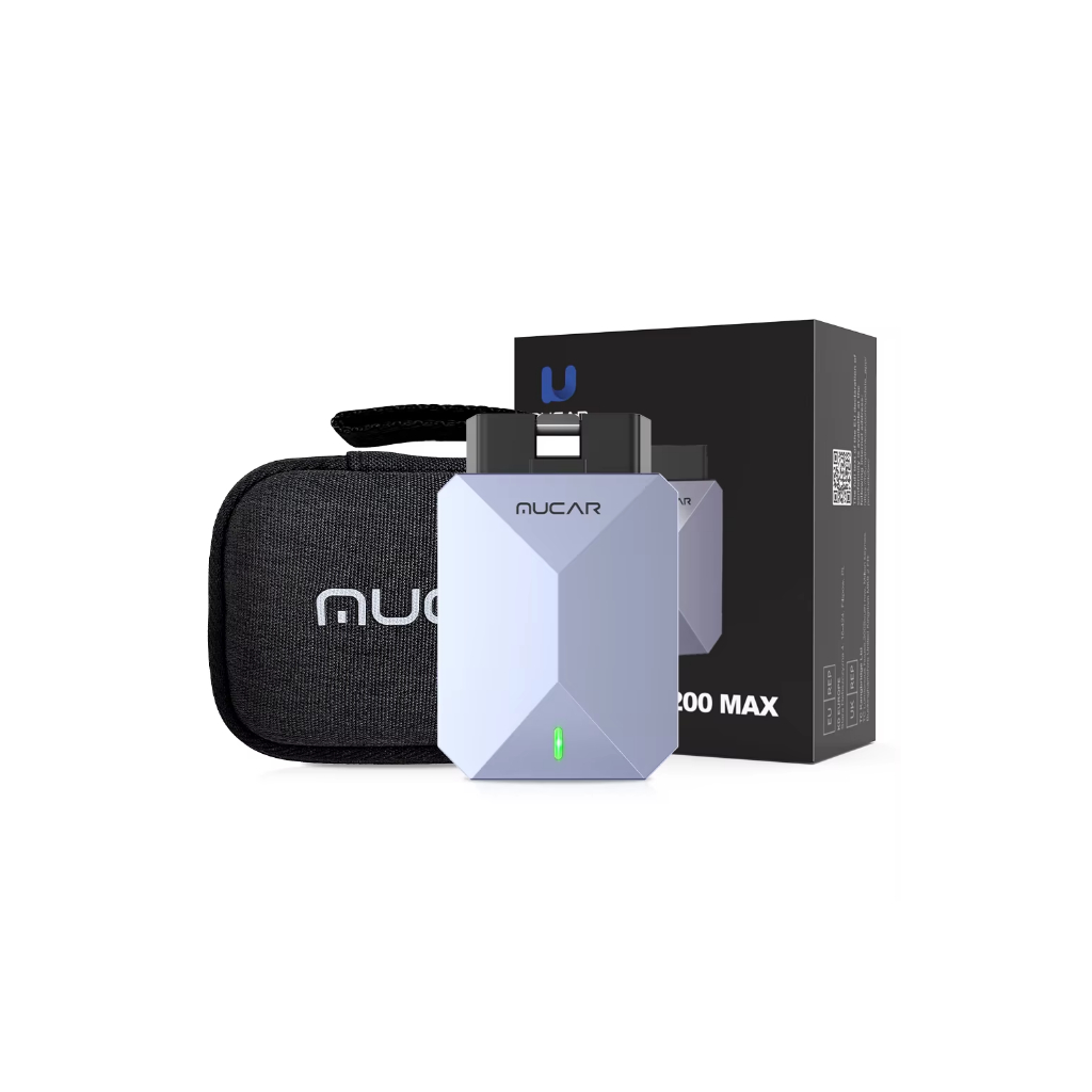 Scanner Automotivo MUCAR BT200 Max OBD2 Bluetooth CAN-FD FCA SGW 15 Resets Bidirecional Atualização Vitalícia
