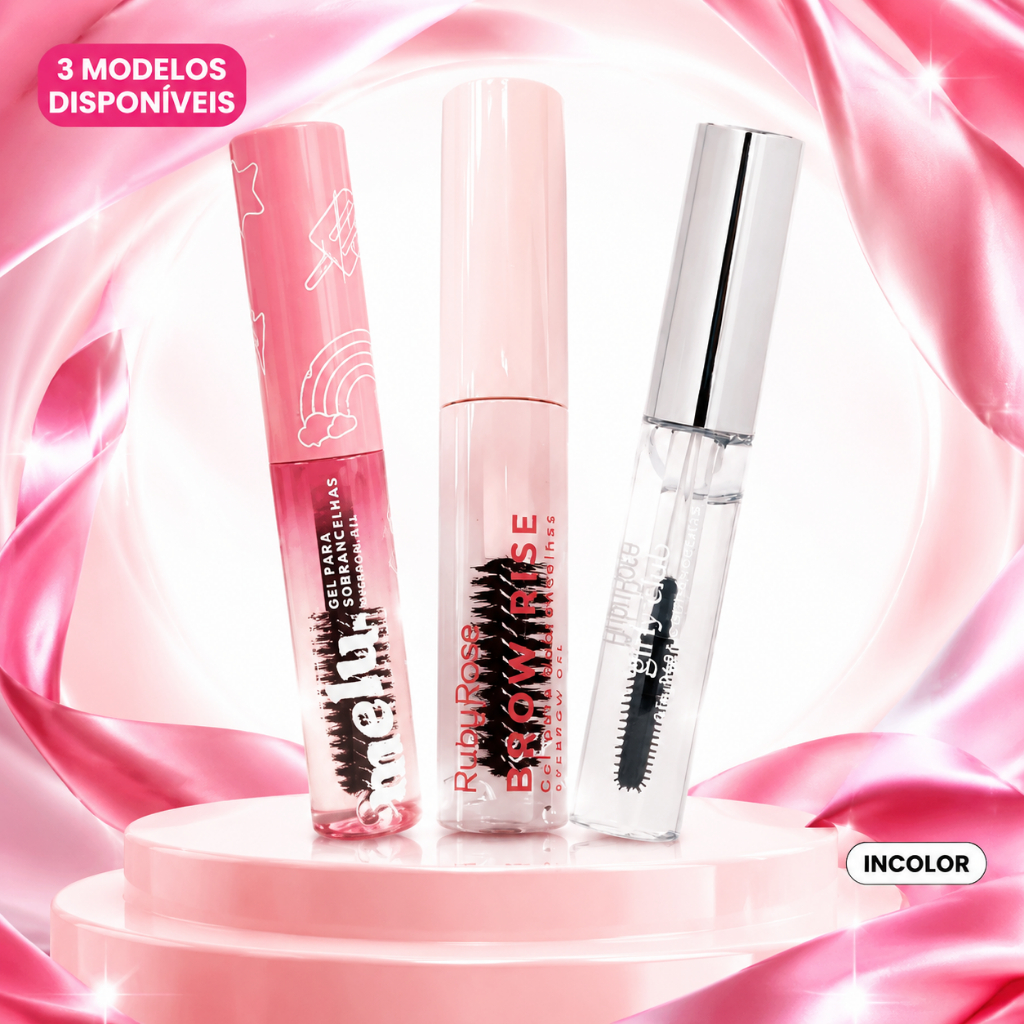 Brow Rise Gel Para Sobrancelhas By Ruby Rose Linha Rosa HB-E2503 Favourite