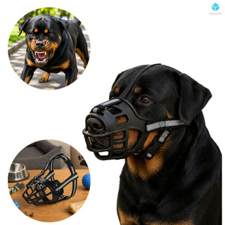 Focinheira Mordaça Para Cães Grandes – Ideal Para Pitbull, Rottweiler e Pastor Alemão