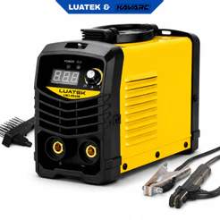 Máquina de Solda Inversora 120A Portátil 220V com Display Digital para Eletrodo LUATEK