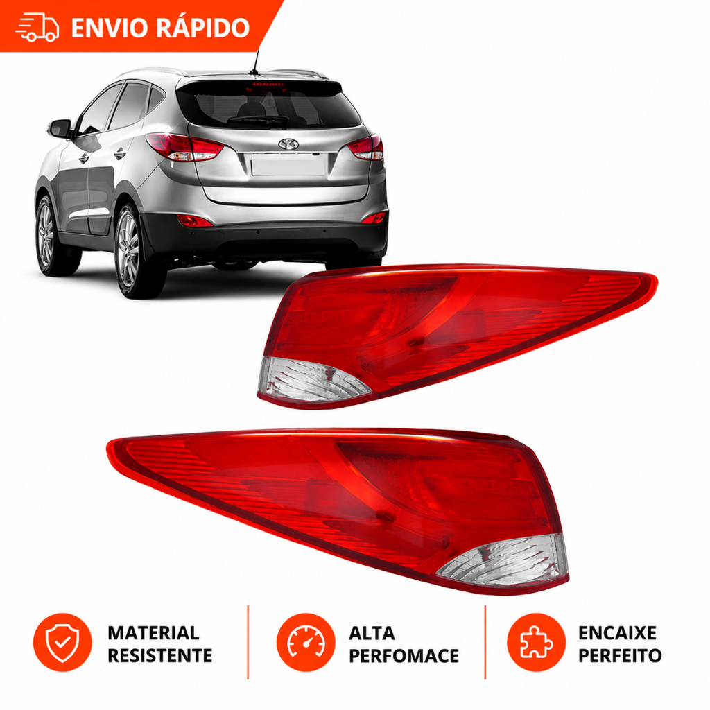 Lanterna Traseira Hyundai Ix35 2010 A 2022 Externa Canto