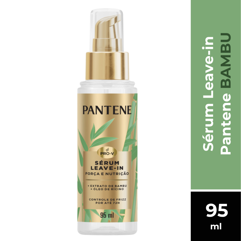 SÉRUM LEAVE-IN PANTENE FORÇA E NUTRIÇÃO BAMBU 95ML
