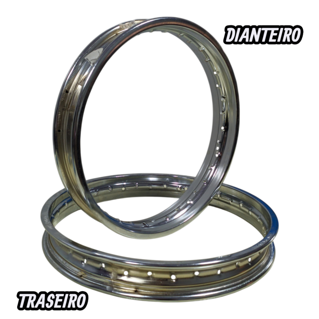 PAR ARO DE RODA BROS 125-150-160 / XRE 190 / CROSSER 150