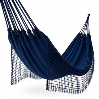 Rede de Descanso Jeans 100% Algodão 4,00x1,50m – Conforto, Qualidade e Durabilidade Dormir