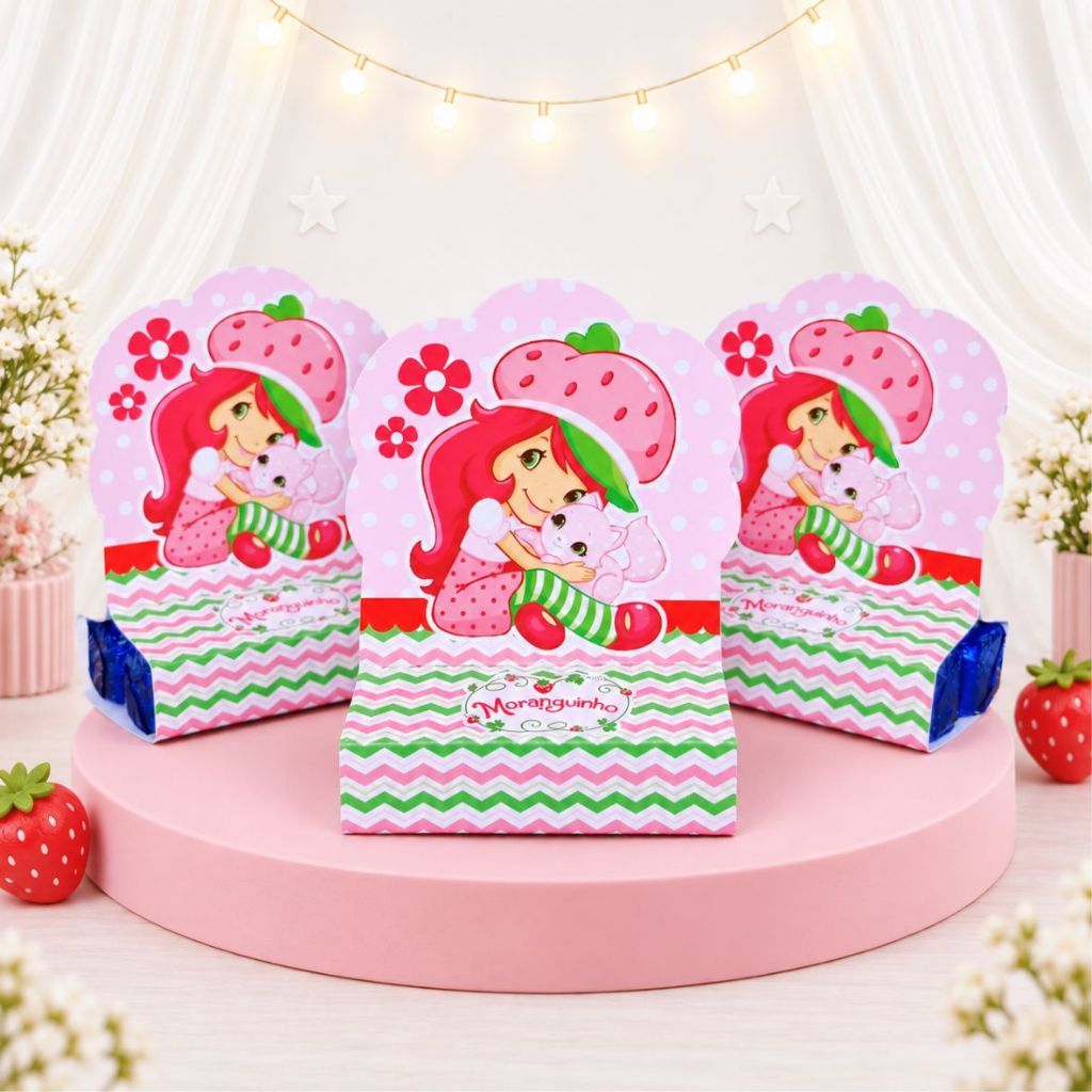 Moranguinho - Porta Bis Duplo - Lembrancinhas e Decoração Festa