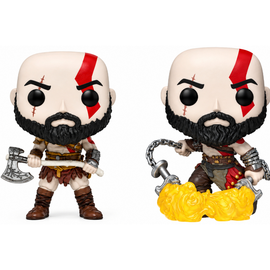 Bonecos Colecionáveis Action Figure God of War - Kratus