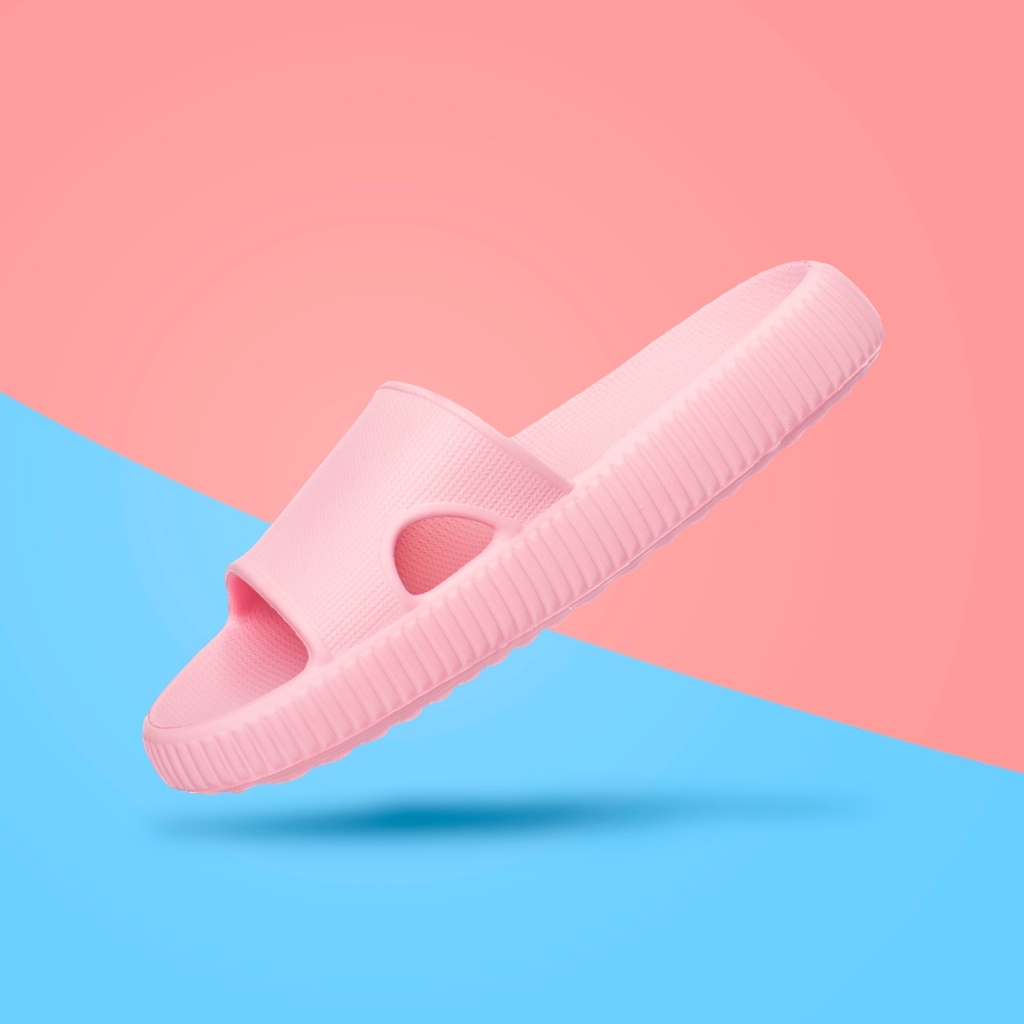 Chinelo Nuvem Slide Feminino Macio Anatômico Conforto Em Eva Plataforma Antiderrapante Sandália Casual