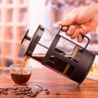 Cafeteira Francesa Vidro 300/ 600 ml Prensa Cafe Espresso Manual