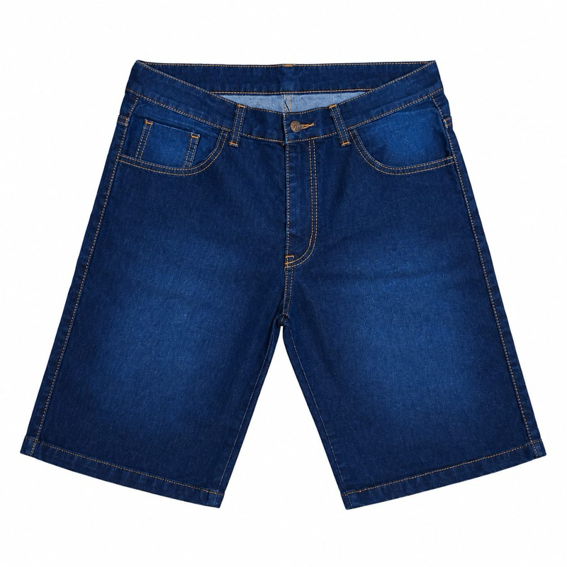 Bermuda Jeans Masculina com Elastano para Maior Conforto