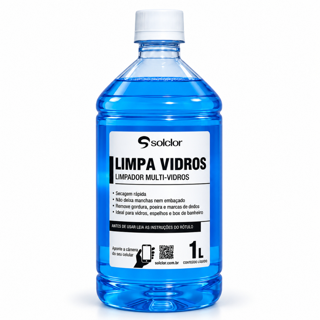 Limpa Vidros Solclor 1L