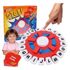 Jogo Educativo de Tabuleiro Pense Rápido 24cm, Cartas em Português, Funciona com e Sem Pilha