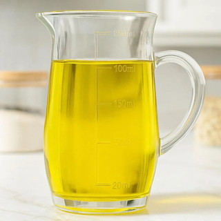 Jarra Medidora Lyor 250ml Vidro com Escala Graduada Precisão para suas Receitas Confeitaria Medidor Gastronomia Presente