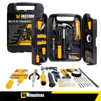 Kit de Ferramentas 142 Peças + Maleta FST142 - FASTERR