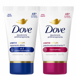 Kit C2 Desodorante Dove + Sérum Creme + 50g