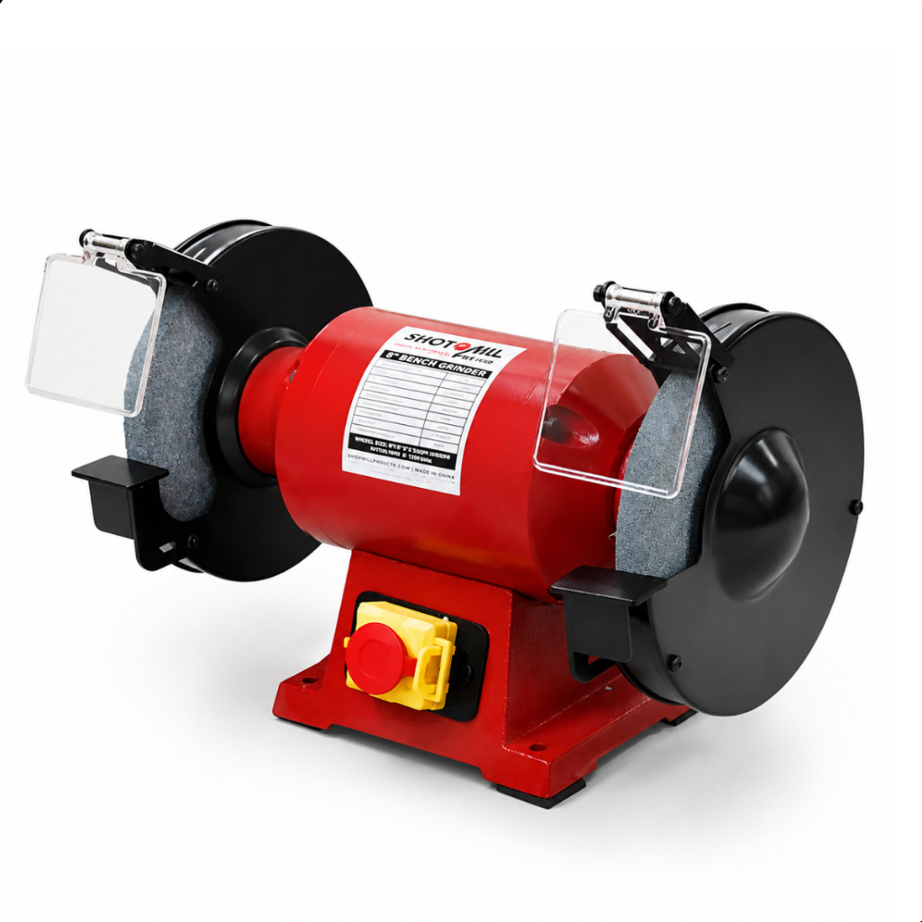 Moto Esmeril 8 Pol 1HP Trifásico 220V/380V MT-100I - Motomil