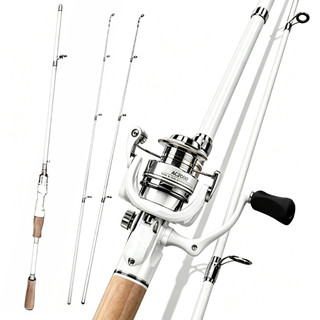 Kit Vara Lure Carbono + Molinete Metal EVA Max Arrasto 10kg Água Salgada Relação 5.2:1 18+1 Rolamentos