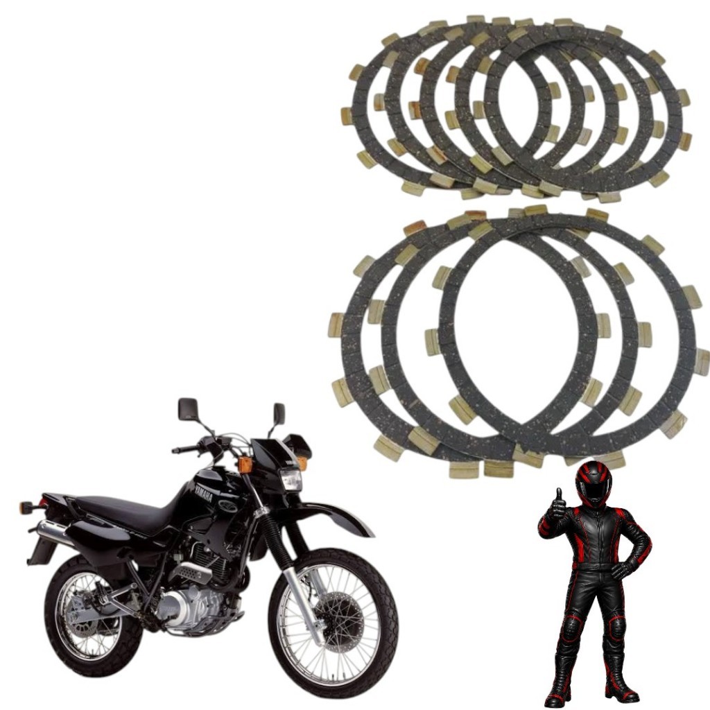 Disco Embreagem Yamaha Xt600 1993 A 2005 Xt600z 1990 A 1993