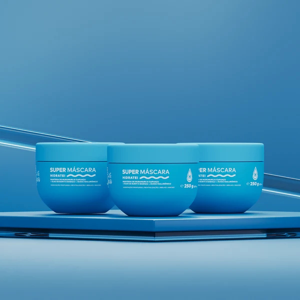 Super Máscara Capilar Hidratei 250g com Ácido Hialurônico Hidratação Profunda e Nutrição Intensiva · foto 2