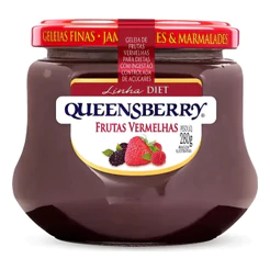 Geleia de Frutas Vermelhas Queensberry Diet 280g