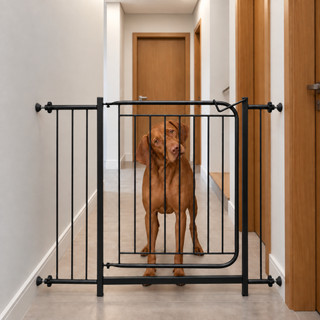 Portão Pet Grade Para Cachorro 76 cm a 101 cm Cercado de Proteção