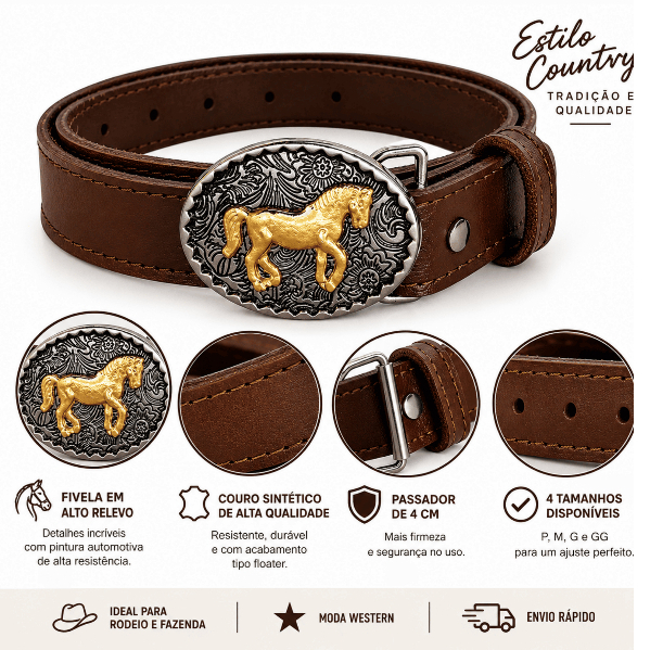 Cinto Country Infantil Unissex café preto caramelo Rodeio Peão Cowgirl infantil Lindo promoção