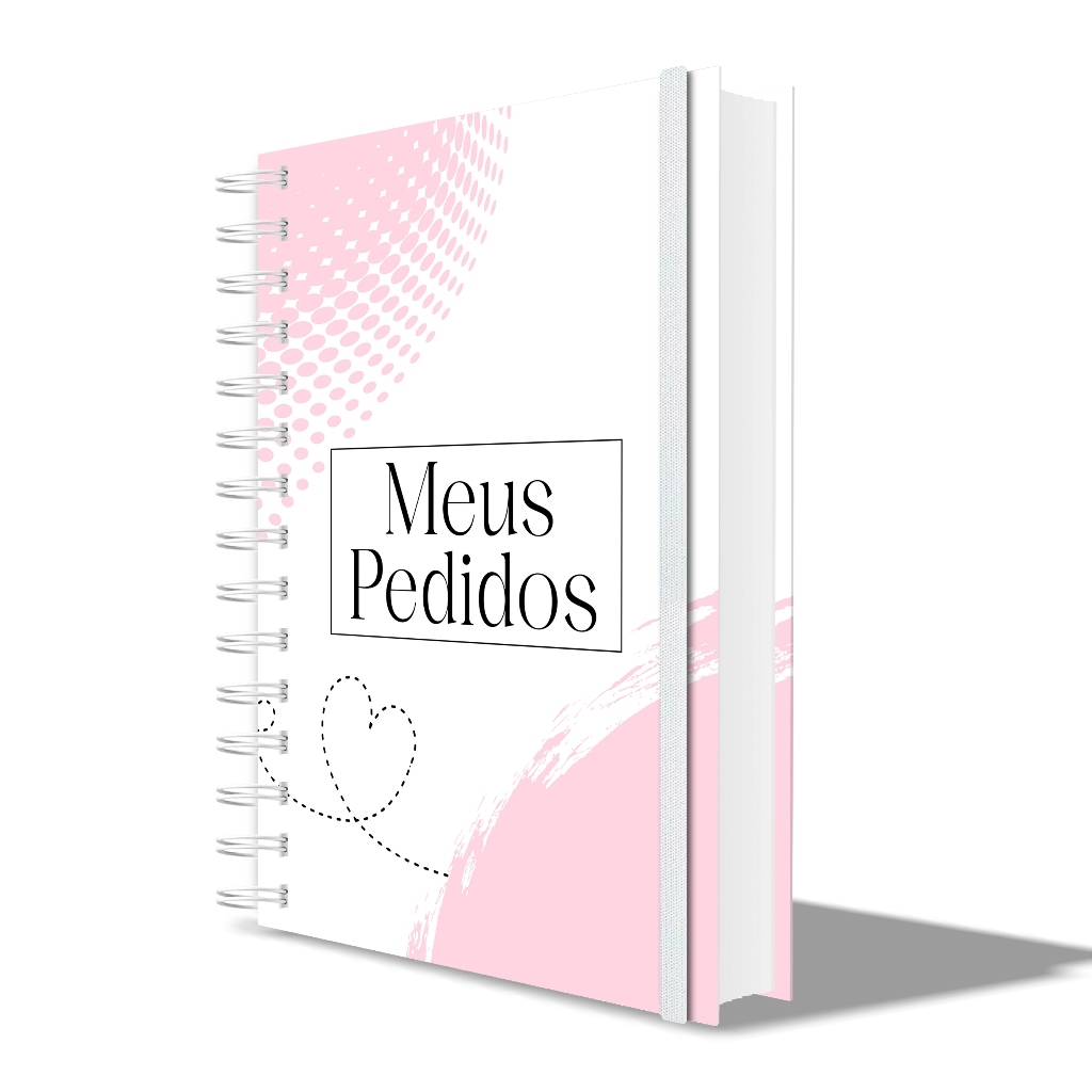 Caderno Controle de Pedidos Caderneta Anotações Pedidos Empresa Capa Dura Meus Pedidos · foto 2