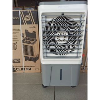 Climatizador de Ar Ventisol CLIN16-01, 16 Litros, 130W, Branco/Cinza.