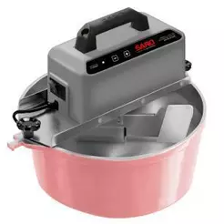 Panela Misturadora Automática para Doces e Massas SARO 10 Litros Rosa Claro Bivolt